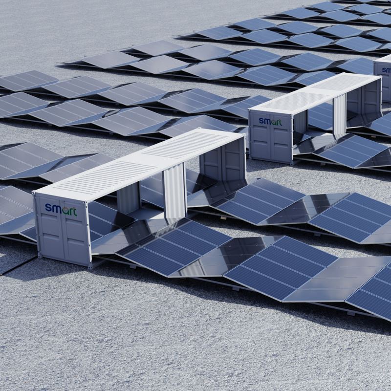 Solar Panels Container